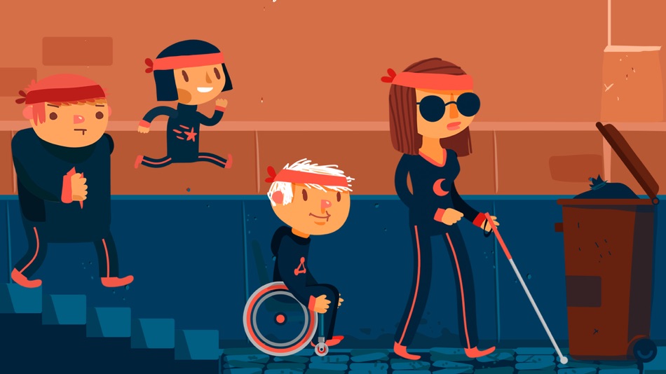 #3. The Unstoppables (iOS) By: Schweizerische Stiftung fuer das cerebral gelaehmte Kind