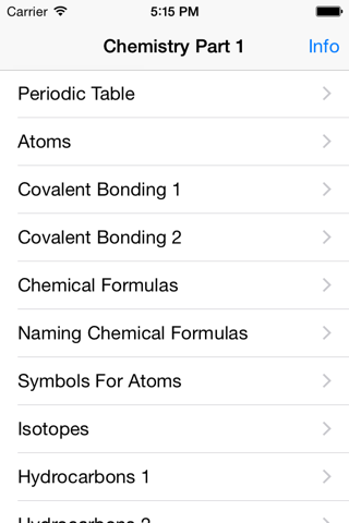 Chemistry Exam Tutor - Part 1 screenshot 4