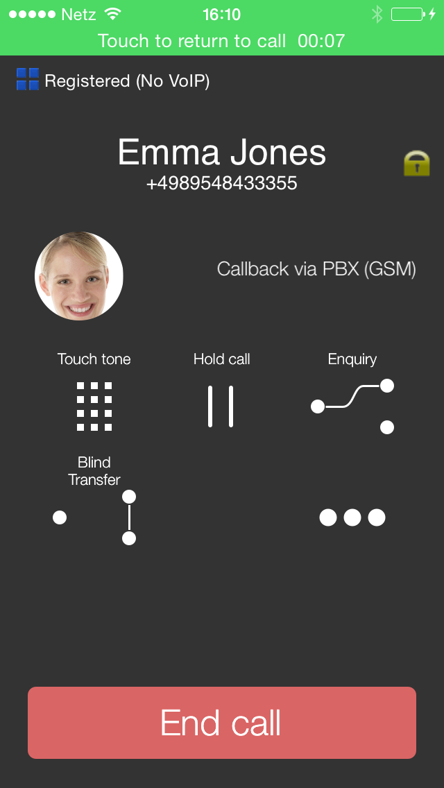 App screenshot