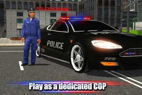 Crime Town Police Car Driver