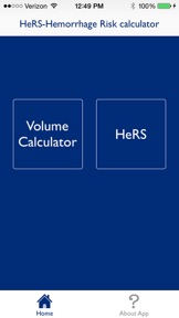 HeRS - Hemorrhage Risk Stratification Calculator screenshot