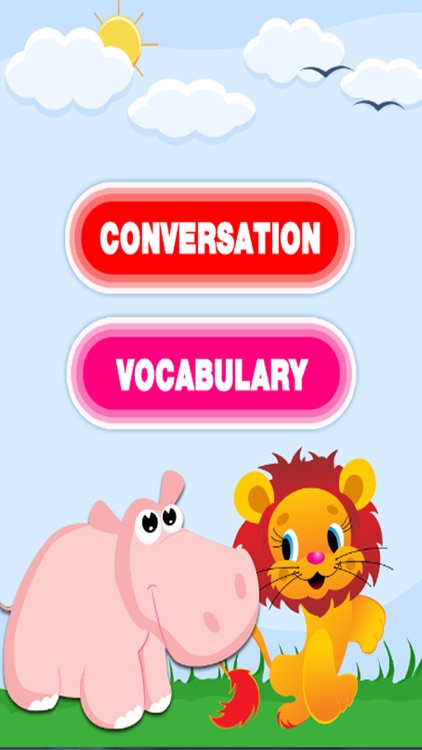 Learning English vocabulary and conversation