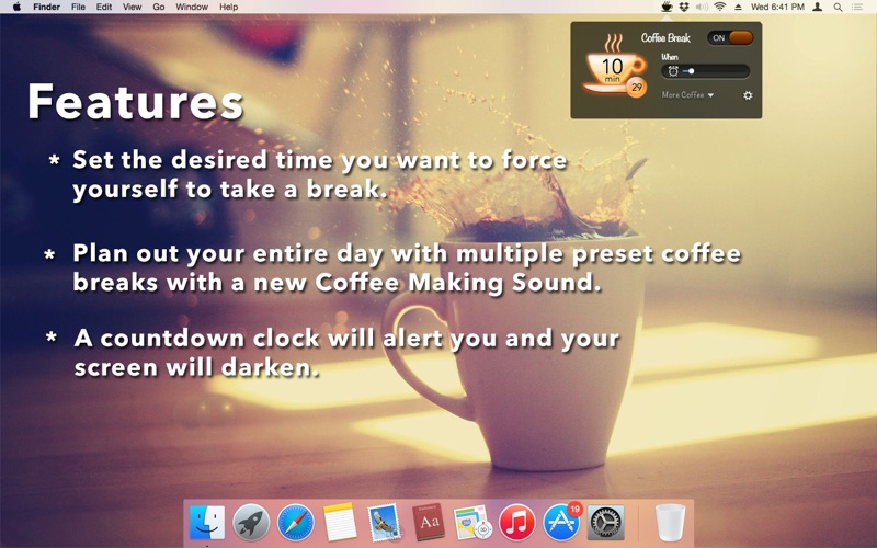 Screenshot #2 pour Coffee Break