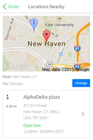 Alpha Delta Pizza screenshot 2