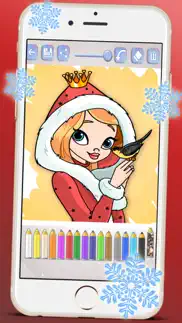 drawings to paint princesses at christmas seasons. princesses coloring book problems & solutions and troubleshooting guide - 2