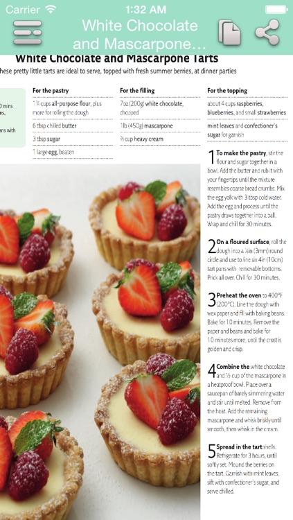 Dessert Recipes - Quick and Easy