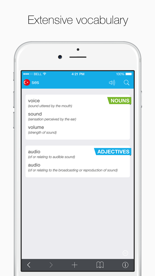 #2. Turkish – English Dictionary (iOS) 由: JDMI Kft.