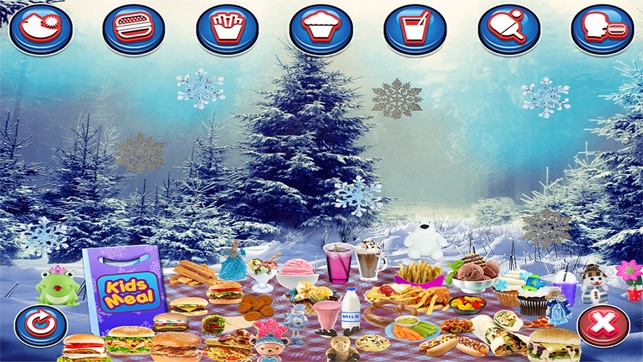 Kids Meal Maker Winter Ice Season - Frozen Food Game(圖1)-速報App