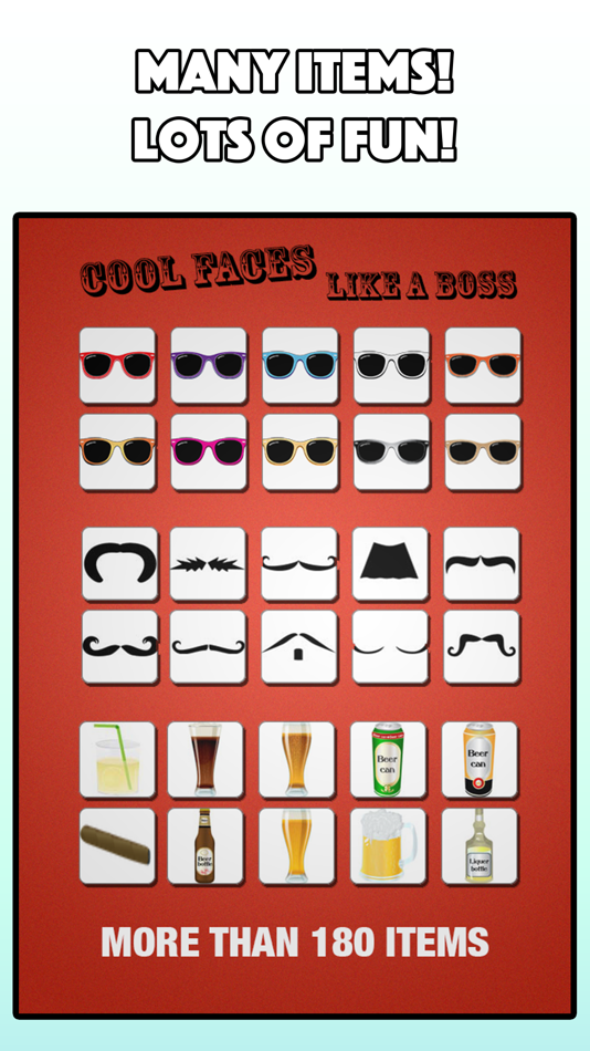 #2. CoolFaces: Like a boss! (iOS) 由: Ki Tat Chung