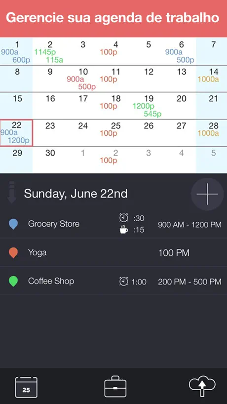 WorkTime – Agendador de trabalho, Calendário de Turnos, & Gerenc