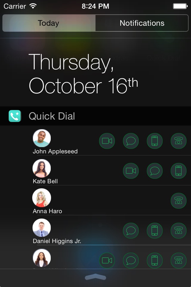 Quick Dial Widget screenshot 2