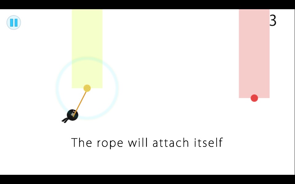 Super Ninja Rope - Endless Swinging Game screenshot 3