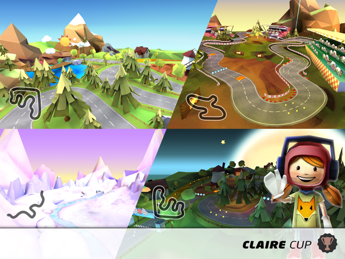 KING OF KARTS Single- and Multiplayer Battles.