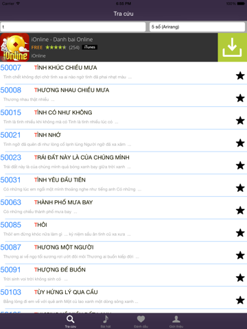 IKaraoke - Karaoke việt nam 7 số iPad screenshot