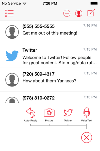 Avaya Messaging Service screenshot 2