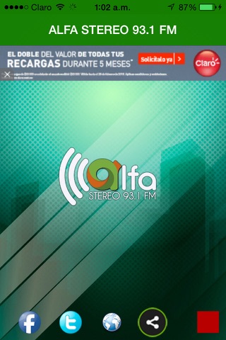 ALFA STEREO 93.1 FM screenshot 2