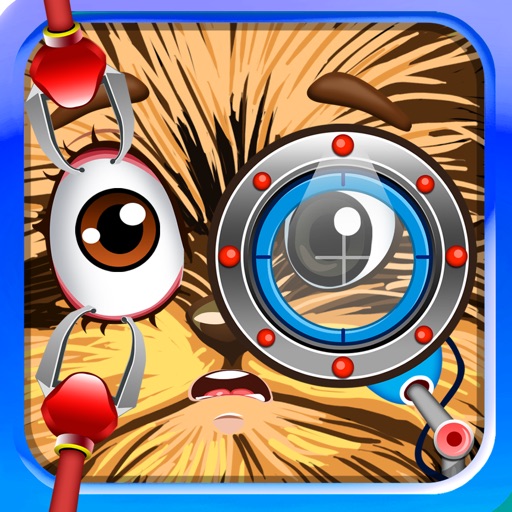 Crazy Pet's Eye Vet - Virtual Pet Eye Care Doctor's Office Games for Kids Icon