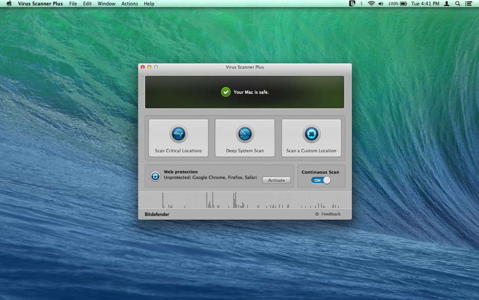 #1. Virus Scanner Plus (macOS) 来自: Bitdefender SRL