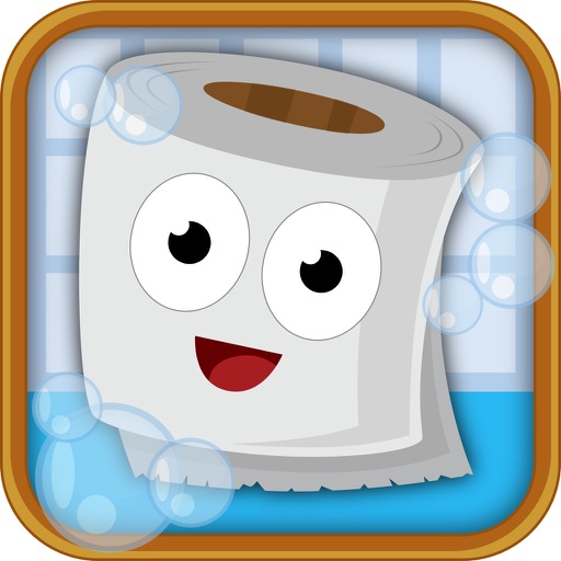 A Toilet Paper Flip Up! - Dash Hop Time iOS App