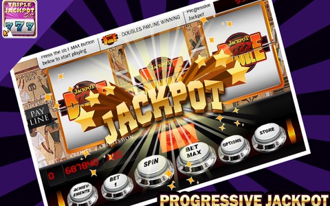 Triple Jackpot Slot Machine screenshot 2