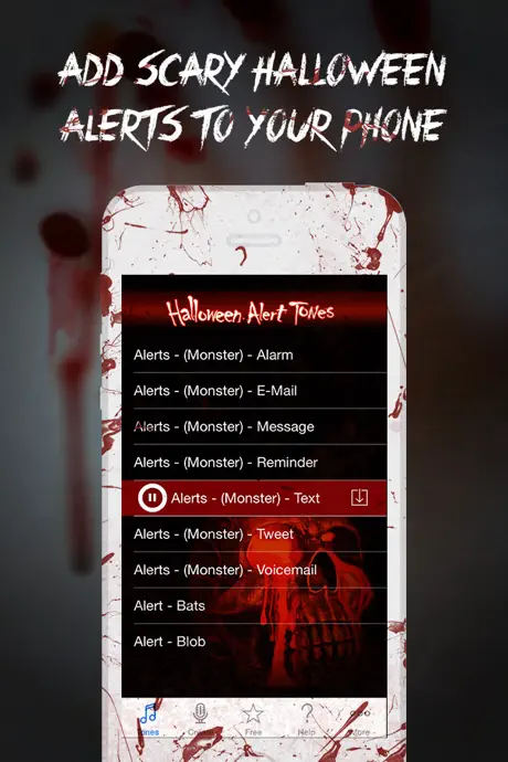 Halloween Alert Tones - Scary new sounds for your iPhone