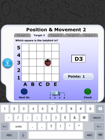 Numeracy Warm Up - Position and Movement 2 screenshot 2