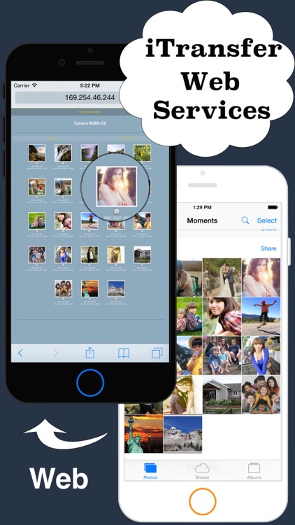 iTransfer - the best wireless photo transfer app