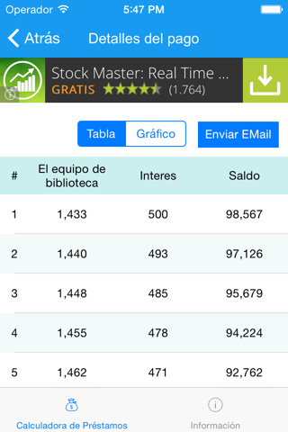 EMI Calculator 2014 Free screenshot 2