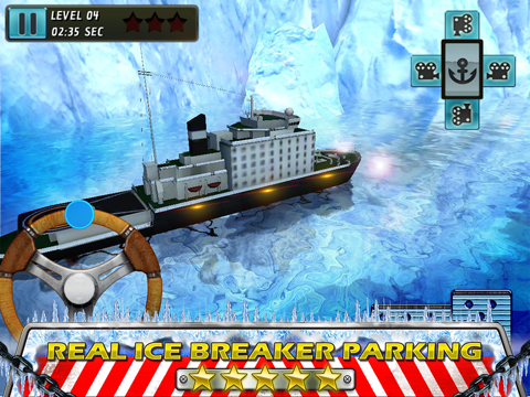 Ice-Breaker Boat Parking and Driving Ship Game of 3D Sea Rescue Missionsのおすすめ画像1
