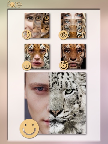 Screenshot #6 pour InstaFace:face eyes blend morph with animal effect