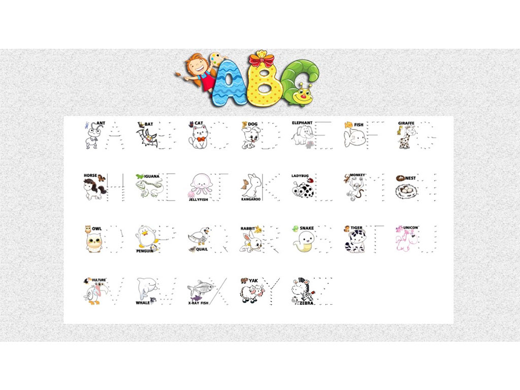 Abc Alphabet Coloring Pages To Write - Educational Game For Kids Edu Room Pbs And Prek Pre Games screenshot 6