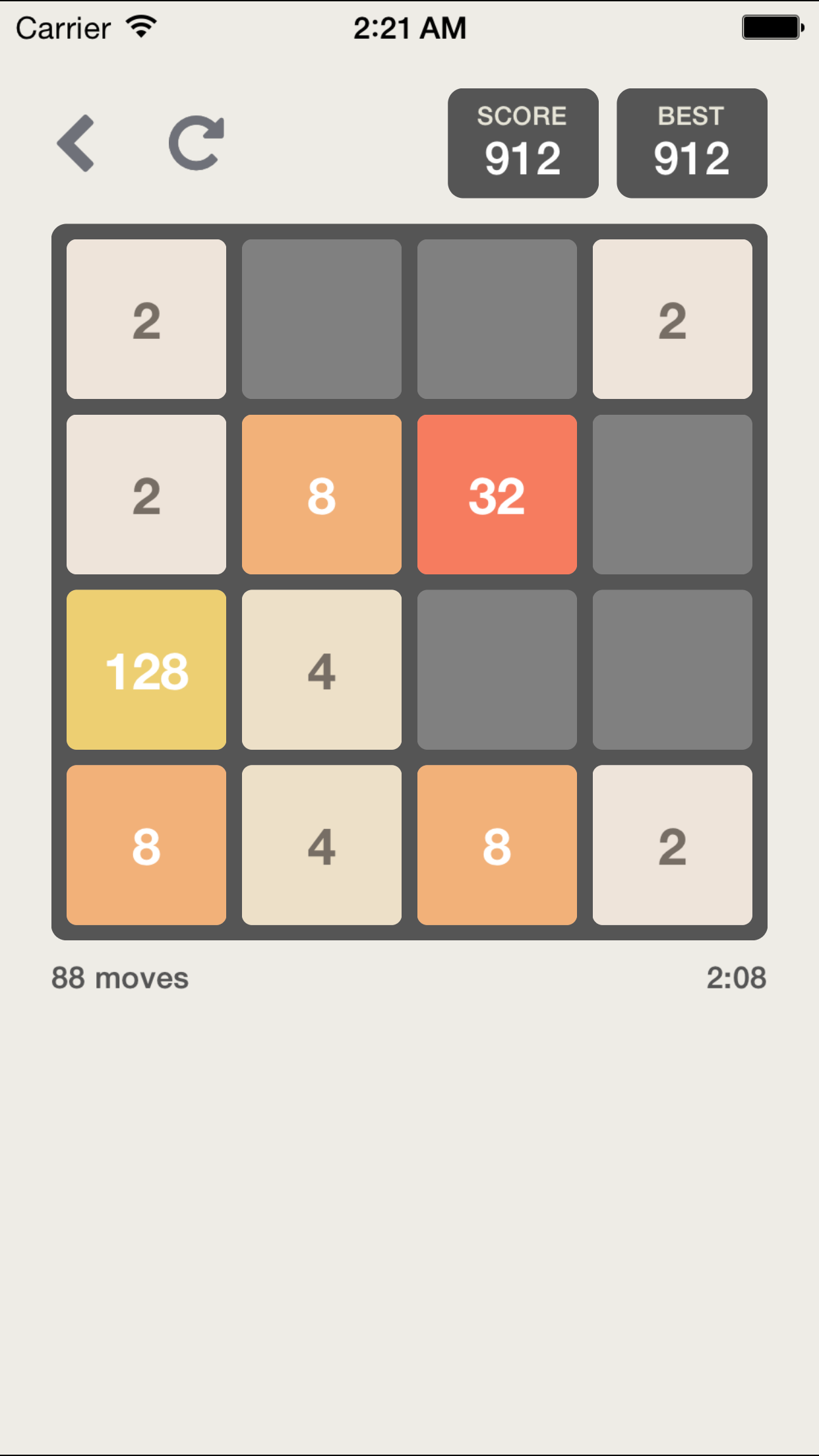 2048 Puzzle For Free !! screenshot 3