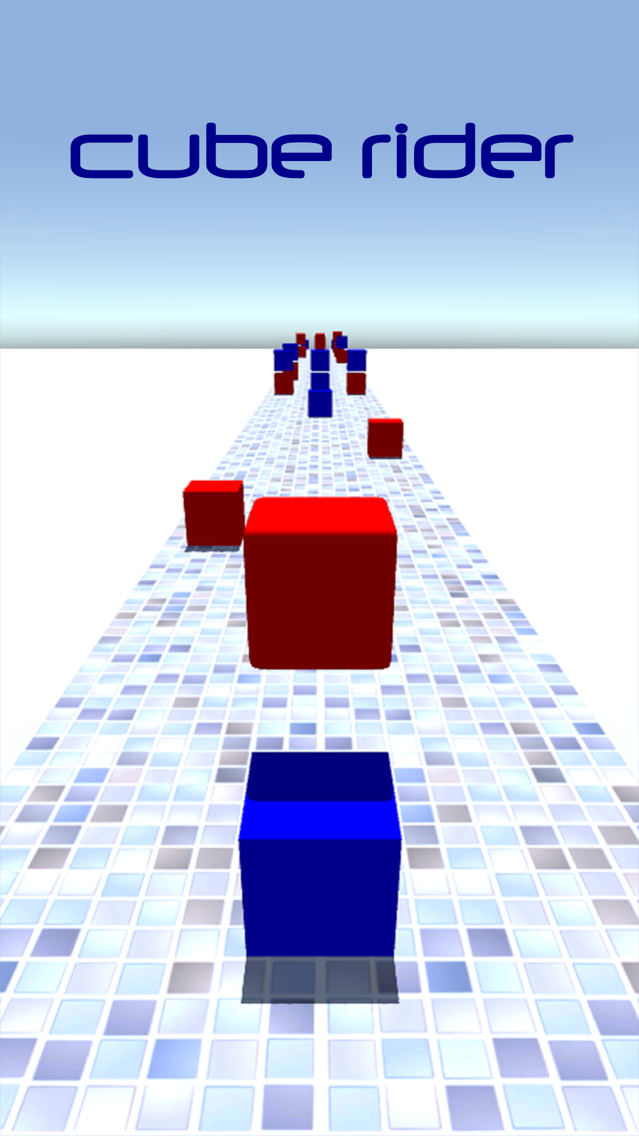AAA Cube Rider Match & Crush : The New 3D Ultimate Runner Challenge screenshot 4