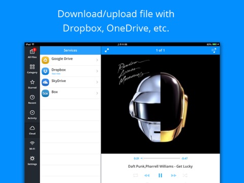 Briefcase - File manager, cloud drive, document scanner, pdf reader and file sharing App screenshot