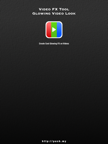 Video Effect Tool - Glowing Video Look iPad screenshot