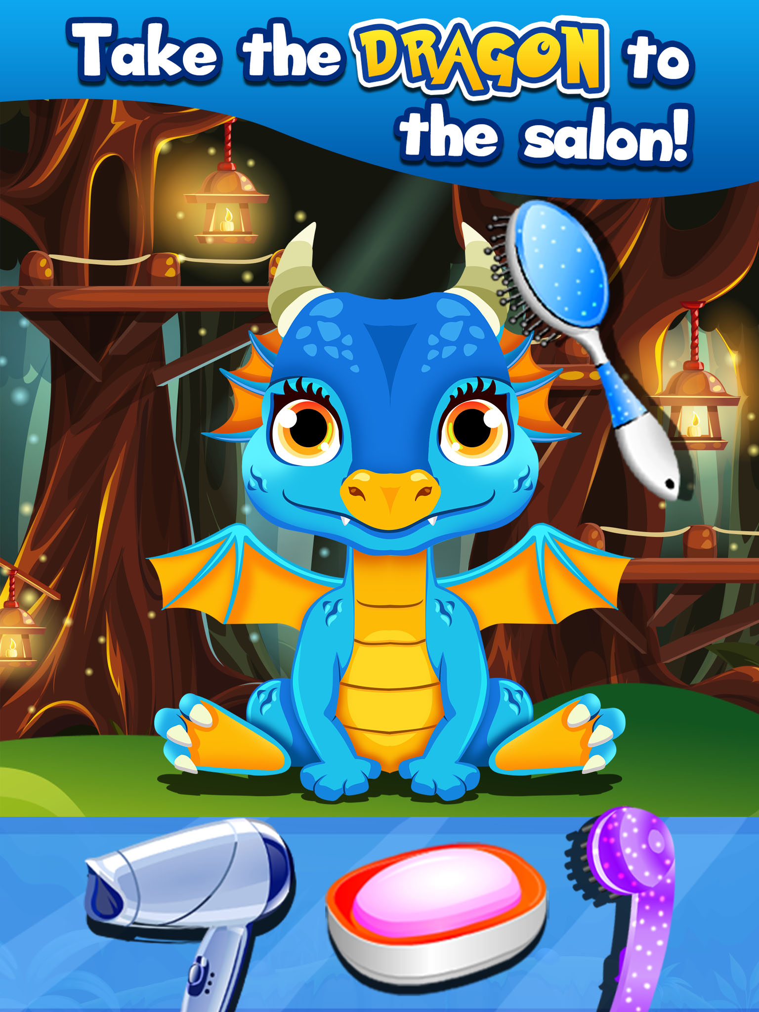 Monster's New Baby Salon & Newborn Doctor - my pet mommy spa game for kids (boys & girls) screenshot 5