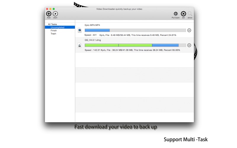 Screenshot #1 pour Video Downloader-quickly backup your video