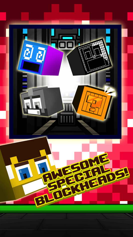 #4. Action Craft Mini Blockheads Match 3 Skins Survival Game (iOS) 由: Top Dog Best Games, LLC