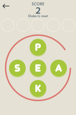 Five Letters - Word Game screenshot 2