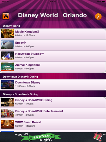 wait time for disney orlando by apptasmic.com ipad resimleri 1
