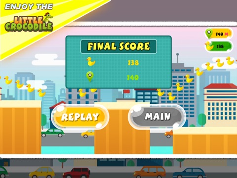 Screenshot #5 pour Little Happy Crocodile Run
