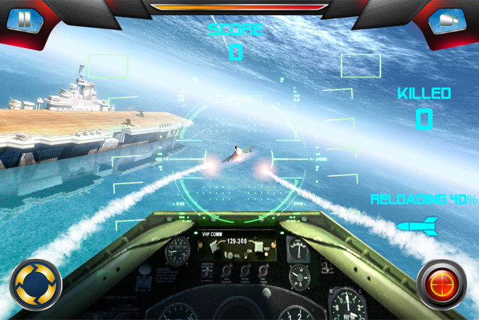 Jet Fighter Ocean At War