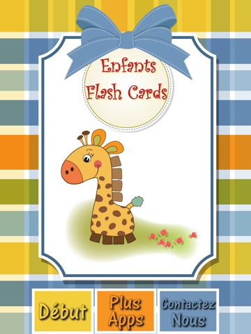 Preschooler Kids French ABC Alphabets & Numbers Flash Cards iPad screenshot 5 - Education app
