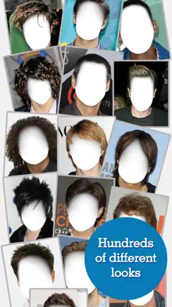 FACEinHOLE® Hairstyles for Men - Change your haircut and try a cool new look iPhone image 2
