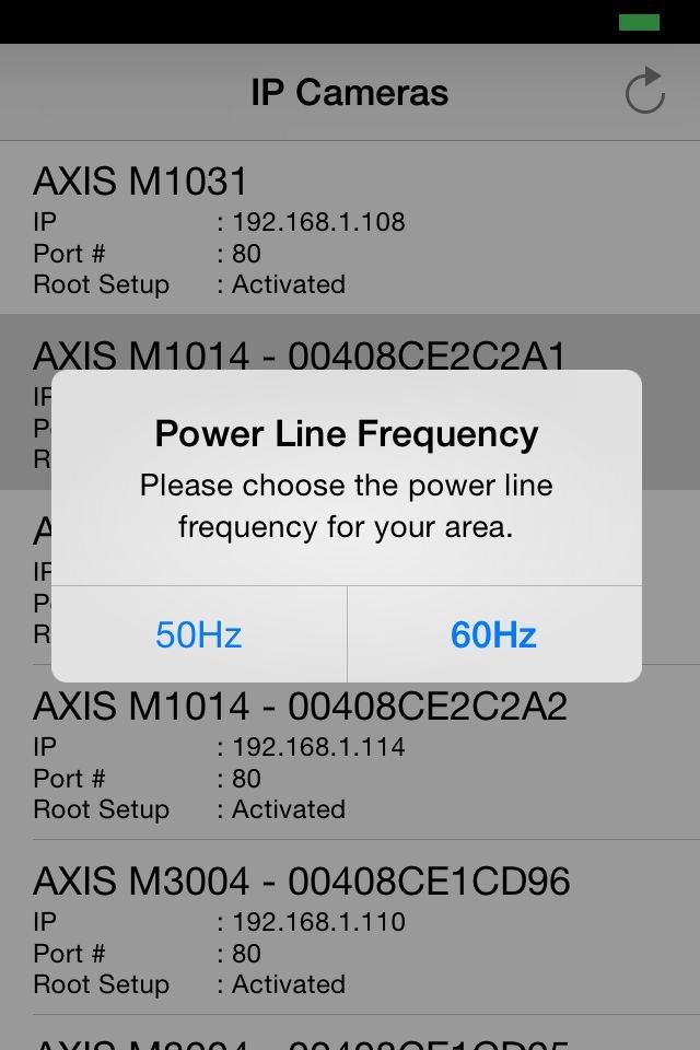 IP Utility For Axis Cameras screenshot 3