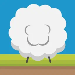Best Sheep jumps on ladder of platforms with crazy faith app icon