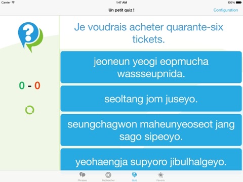 Screenshot #6 pour Guide de conversation de coréen – Voyagez aisément en Corée