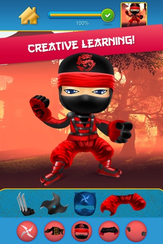 My Mega Power Ninja Hero Design & Copy Crazy Game - Pro screenshot 3