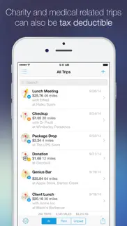 mileage log+ trip log tracker iphone screenshot 3