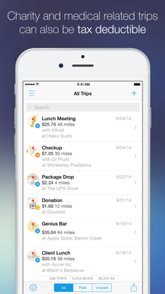 Mileage Log+  Trip Log Tracker screenshot 3